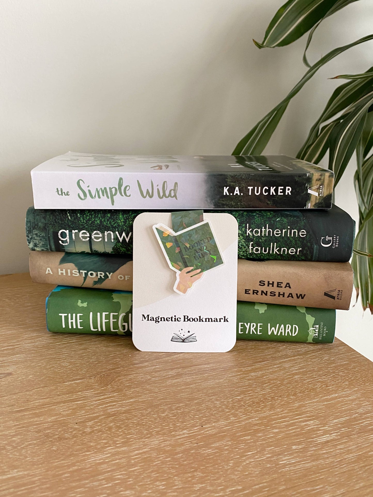 Booked and Busy Magnetic Bookmark - Storm and Sky Shoppe