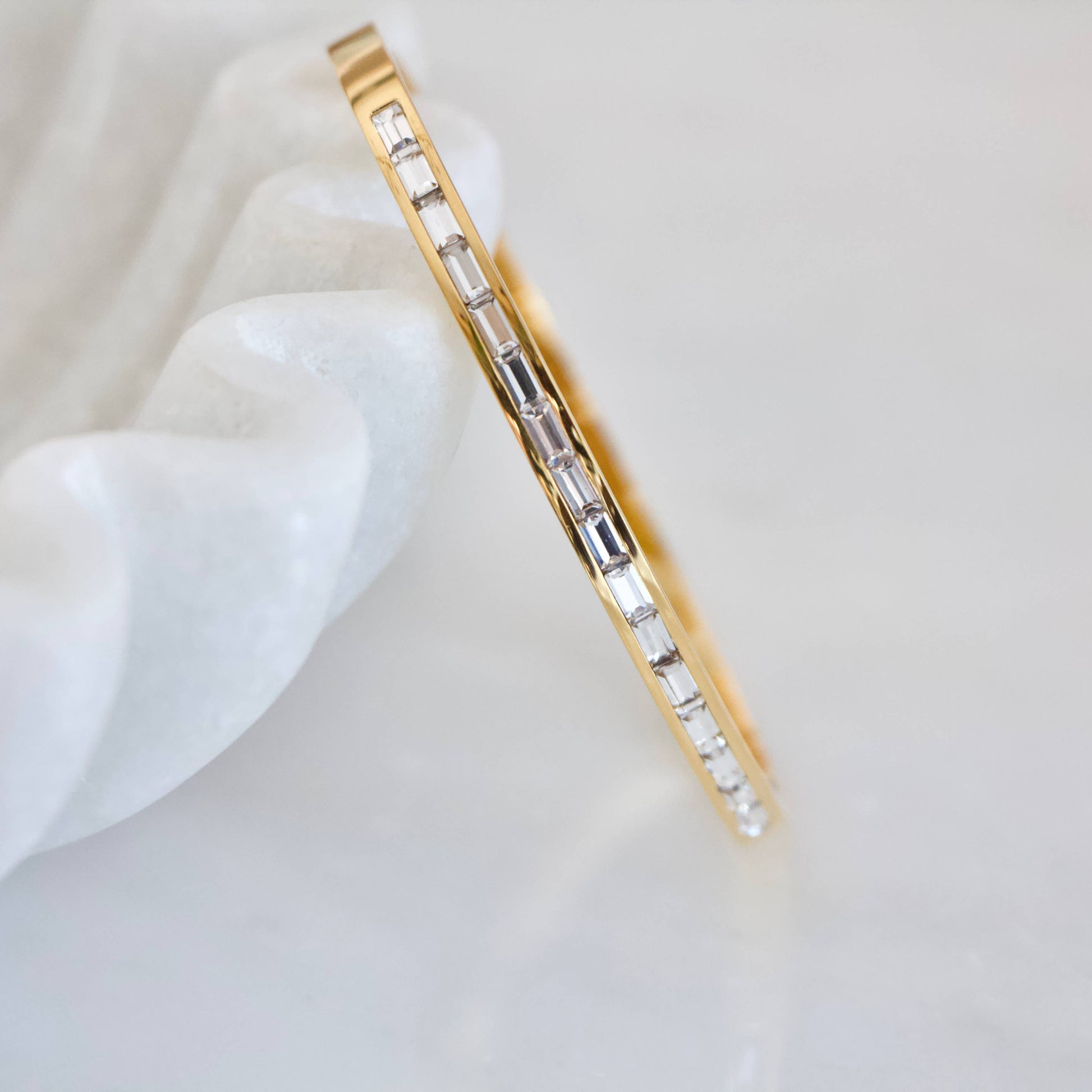 Zircon Bangle Bracelet - Storm and Sky Shoppe