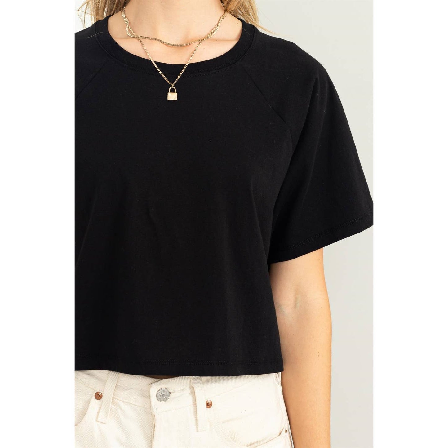 Oversized Crop T-Shirt - Storm and Sky Shoppe - HYFVE