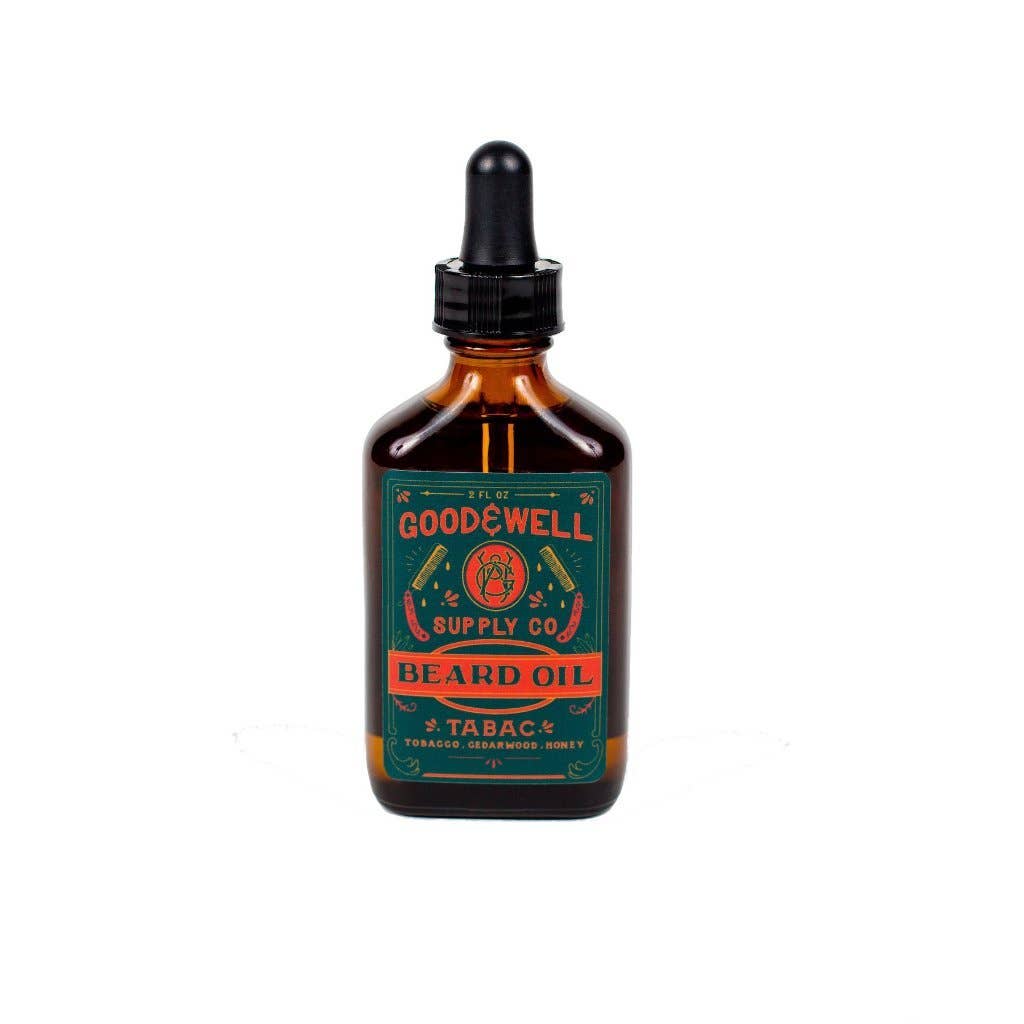 Men's Beard Grooming Oil - Storm and Sky Shoppe - Good & Well Supply Co.