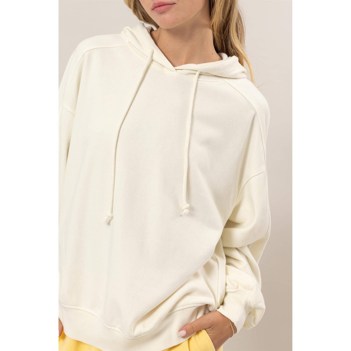 Seam-Detail Oversized Hoodie - Storm and Sky Shoppe