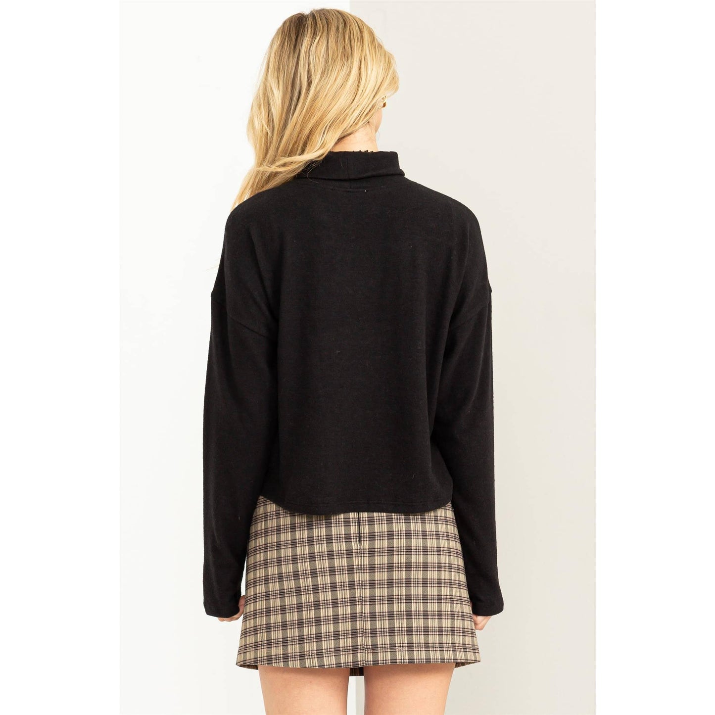 Drop Shoulders Turtleneck - Storm and Sky Shoppe
