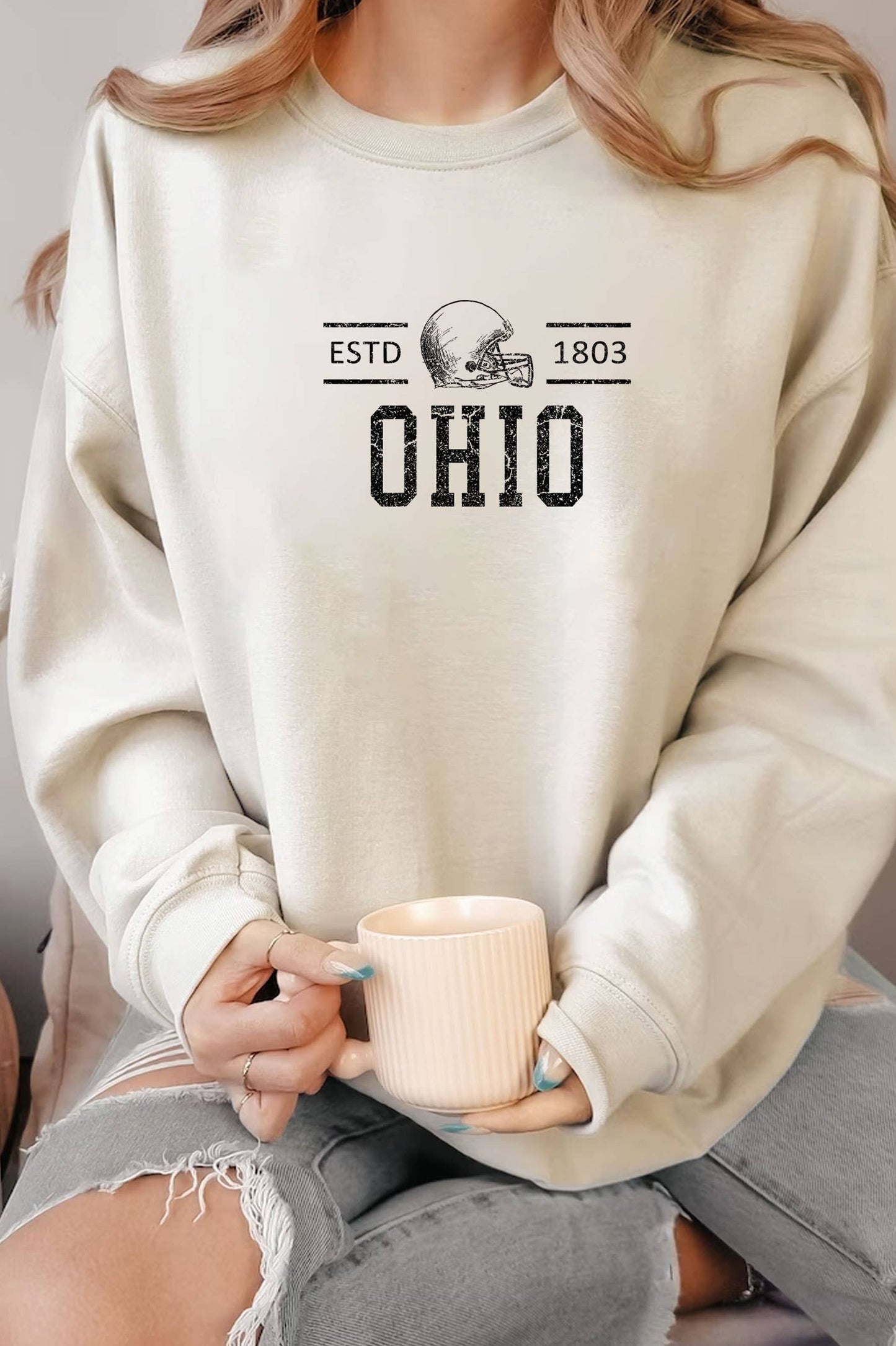 Ohio State Brushed Crewneck - Storm and Sky Shoppe