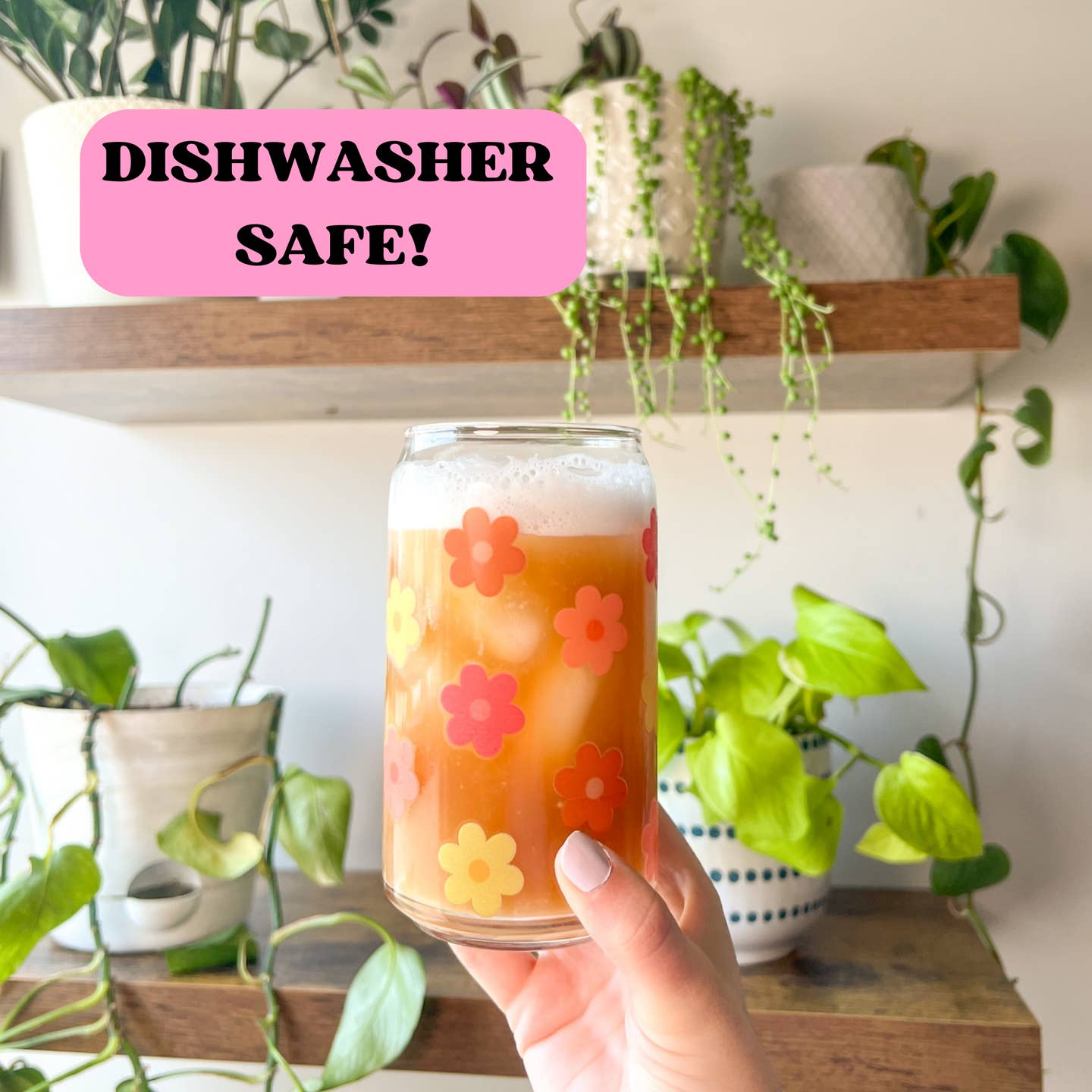 Dishwasher Safe Glass Tumbler - Storm and Sky Shoppe