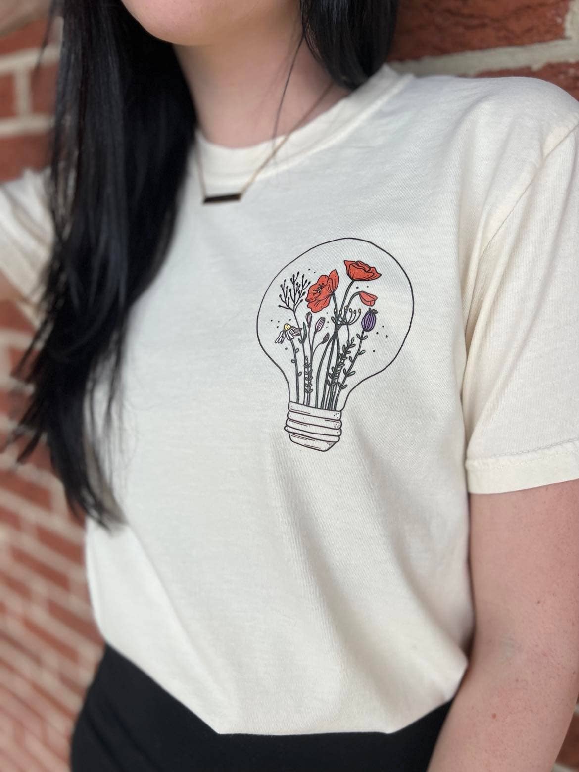 The Light Shines Within You Tee: 2XL - Storm and Sky Shoppe