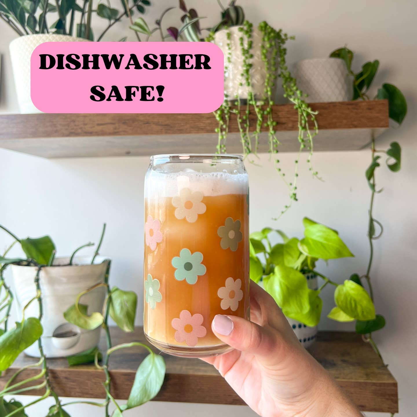 Dishwasher Safe Glass Tumbler - Storm and Sky Shoppe