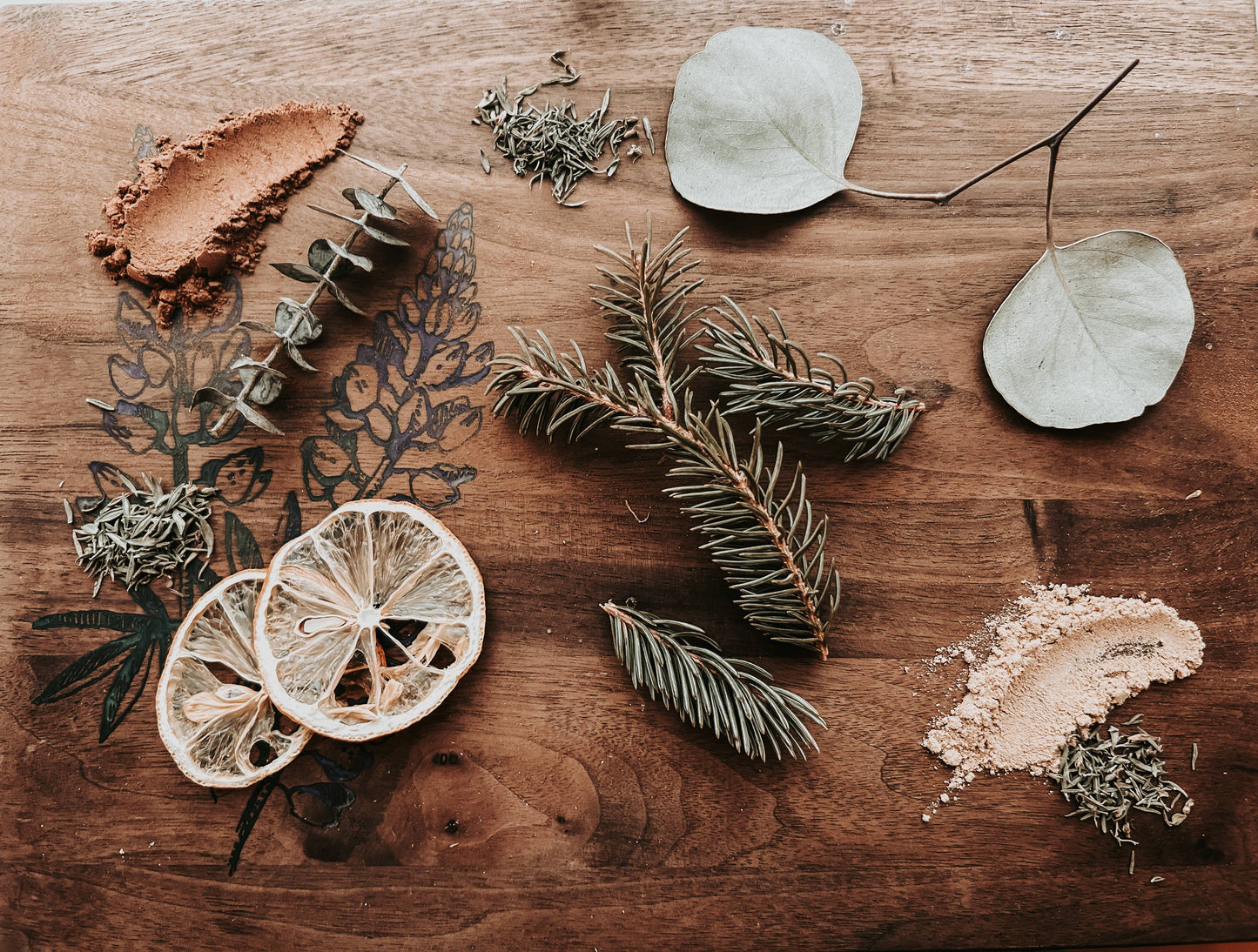 Birch Tea Co. Refresh Potpourri Stovetop Kit for home fragrances, featuring dried herbs and botanicals in a decorative jar.