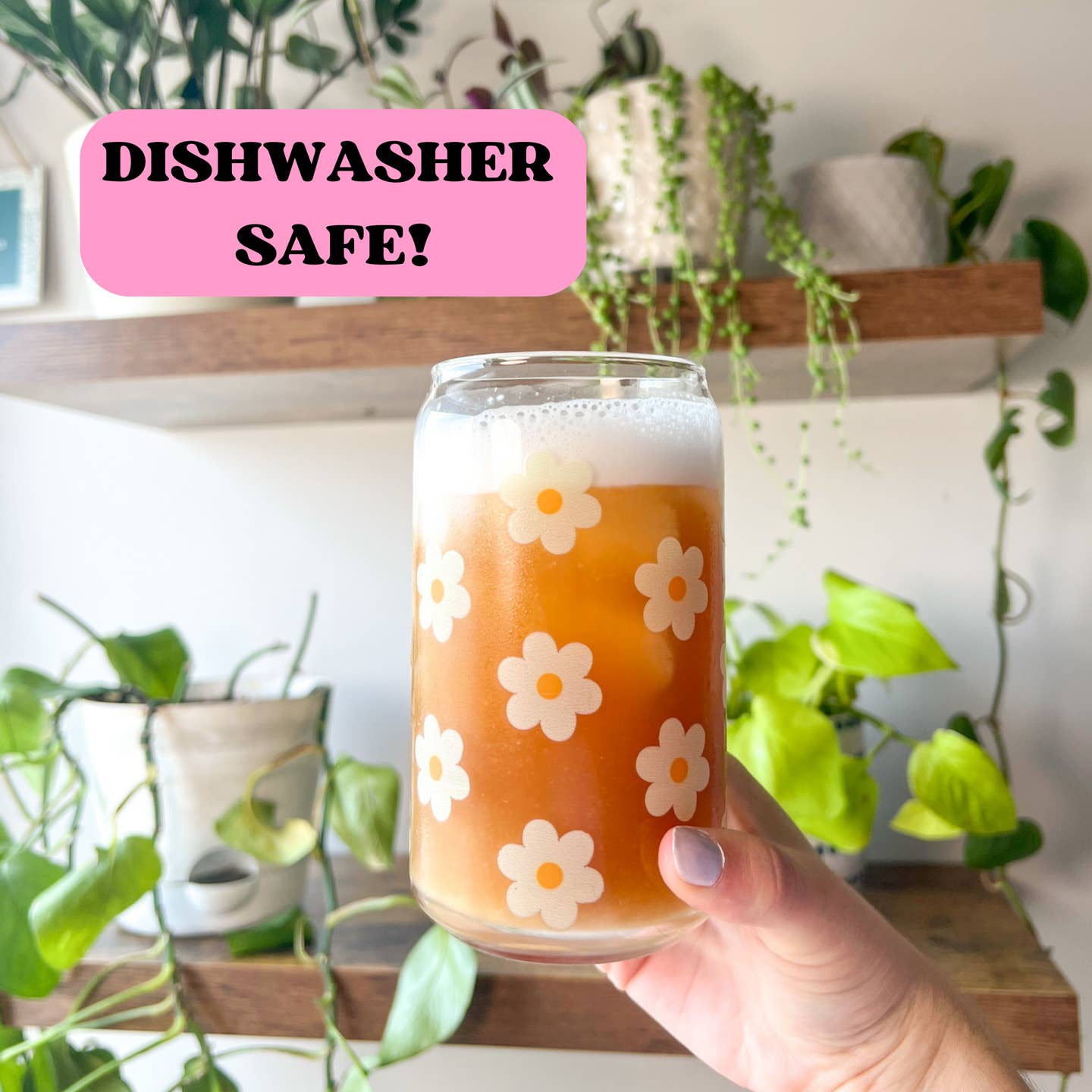 Dishwasher Safe Glass Tumbler - Storm and Sky Shoppe