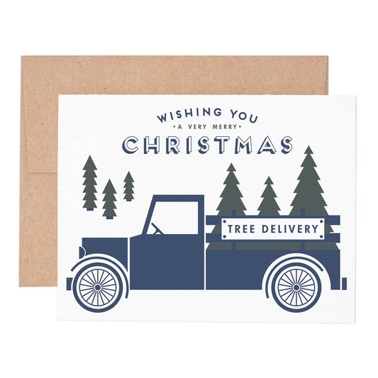 Christmas Tree Delivery Greeting Card - Storm and Sky Shoppe
