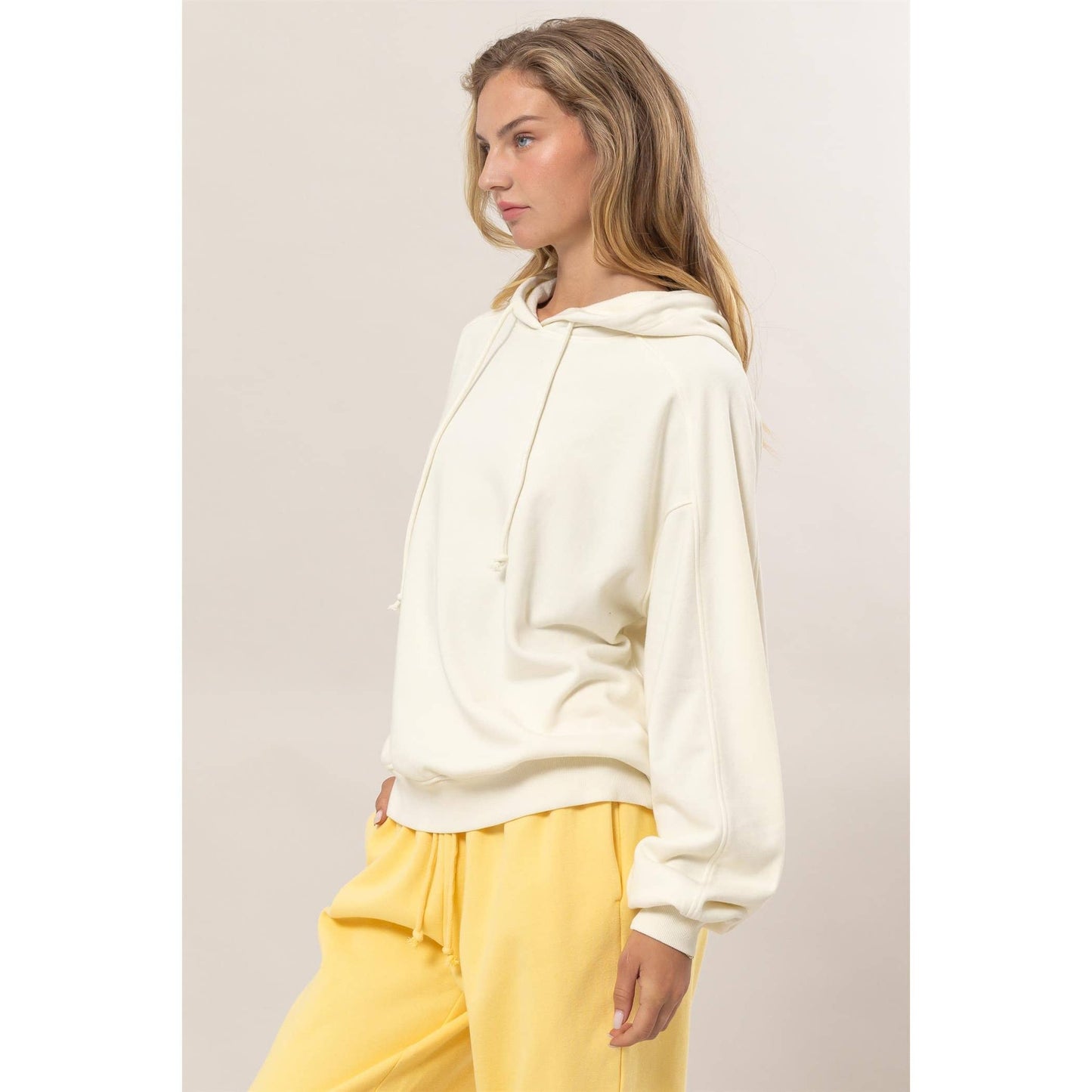Seam-Detail Oversized Hoodie - Storm and Sky Shoppe