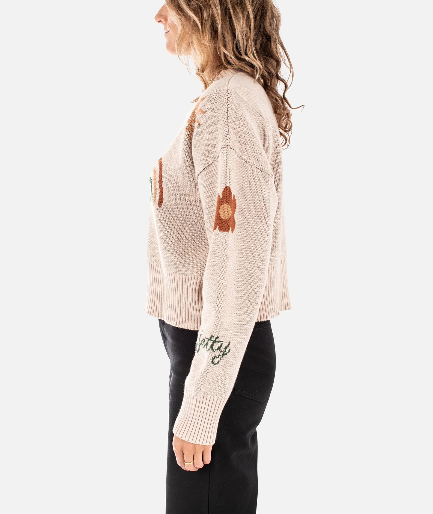 Crescent Jacquard Sweater - Storm and Sky Shoppe - Jetty