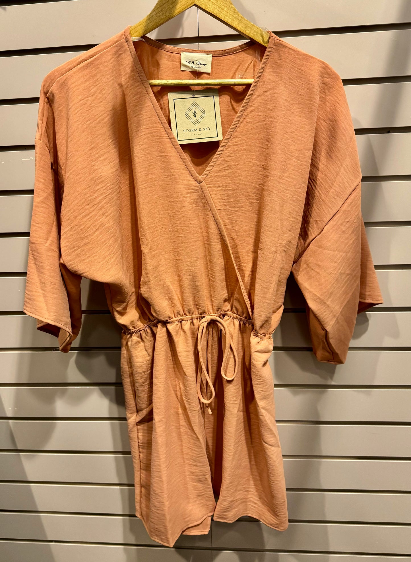 Surpliced Kimono Romper - Storm and Sky Shoppe