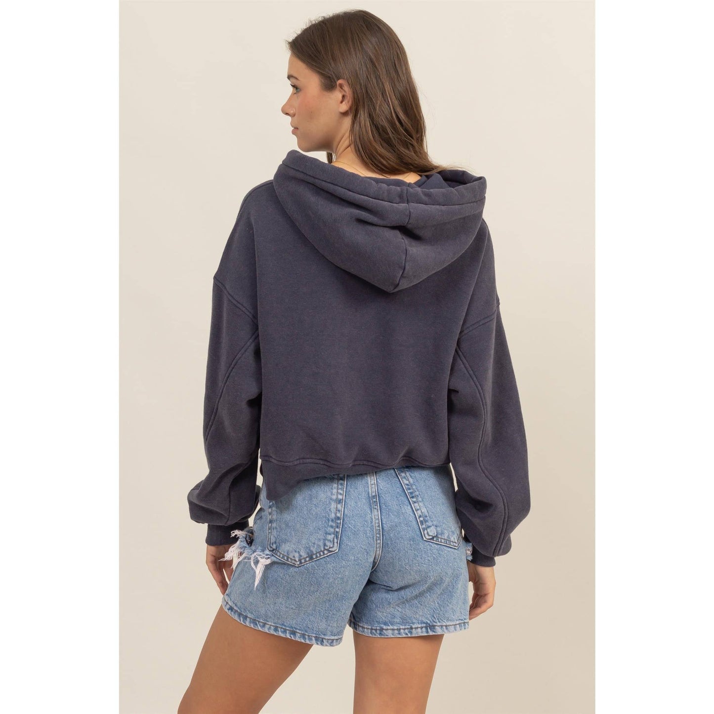 Mineral Wash French Terry Hoodie - Storm and Sky Shoppe