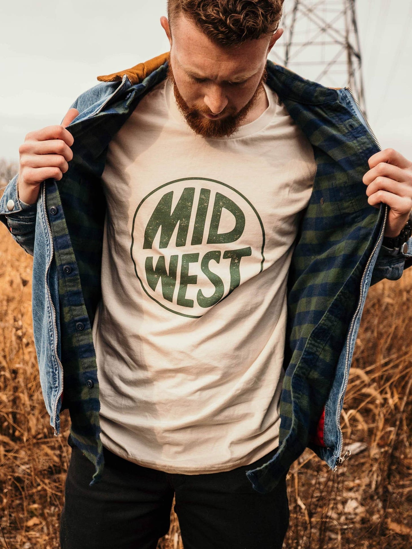 Midwest Natural Tee - Storm and Sky Shoppe - Becker Supply Co