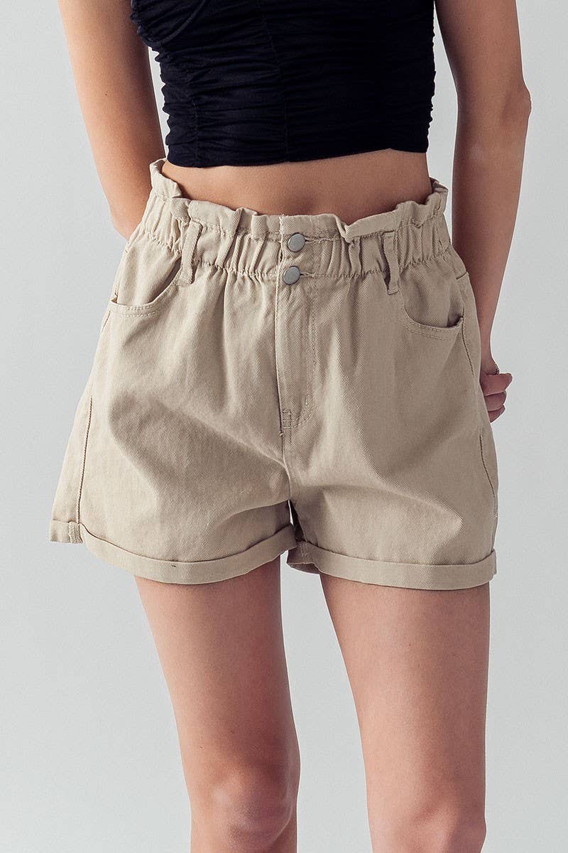 Vintage High Waist Shorts - Storm and Sky Shoppe - Urban Daizy