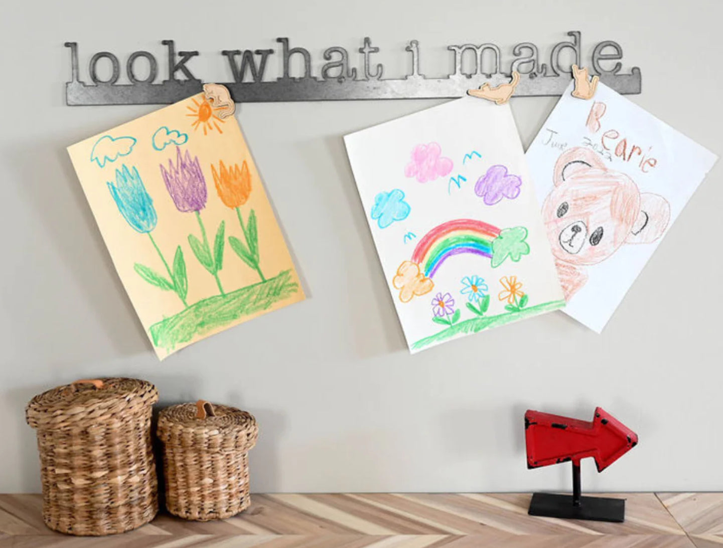 Look What I Made Sign - Storm and Sky Shoppe - Keystone Steel Co.