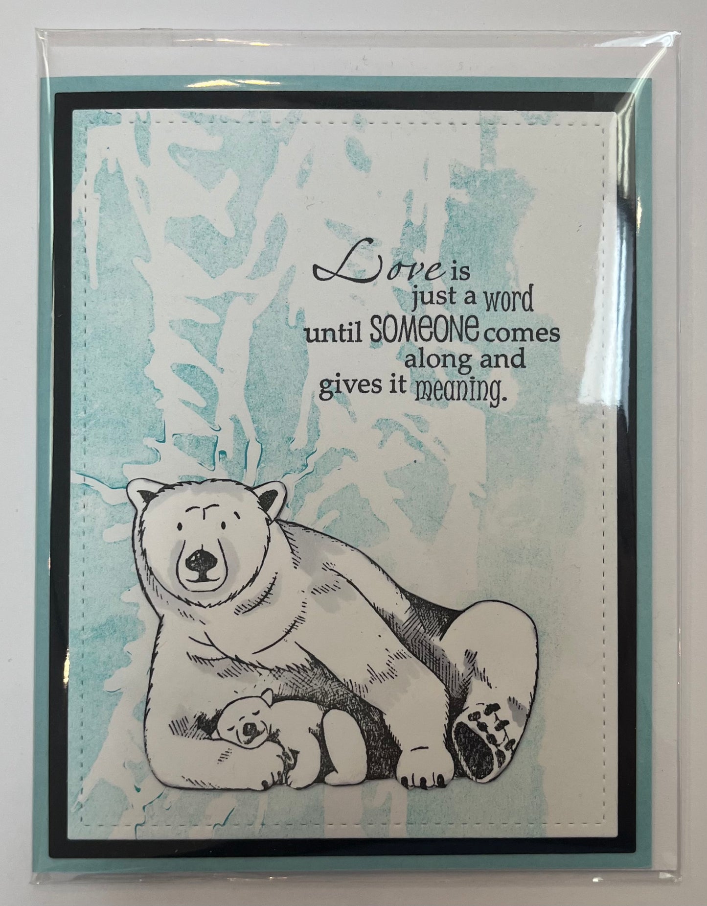 Rubber Stamped Handmade Cards - Storm and Sky Shoppe - Toasted Rubber Paper Arts