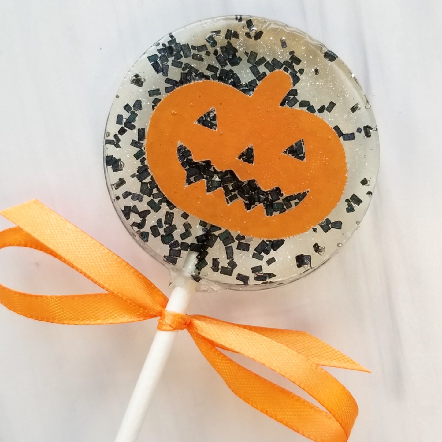 Jackolantern Pumpkin Lollipops - Mandarin Flavor - Storm and Sky Shoppe