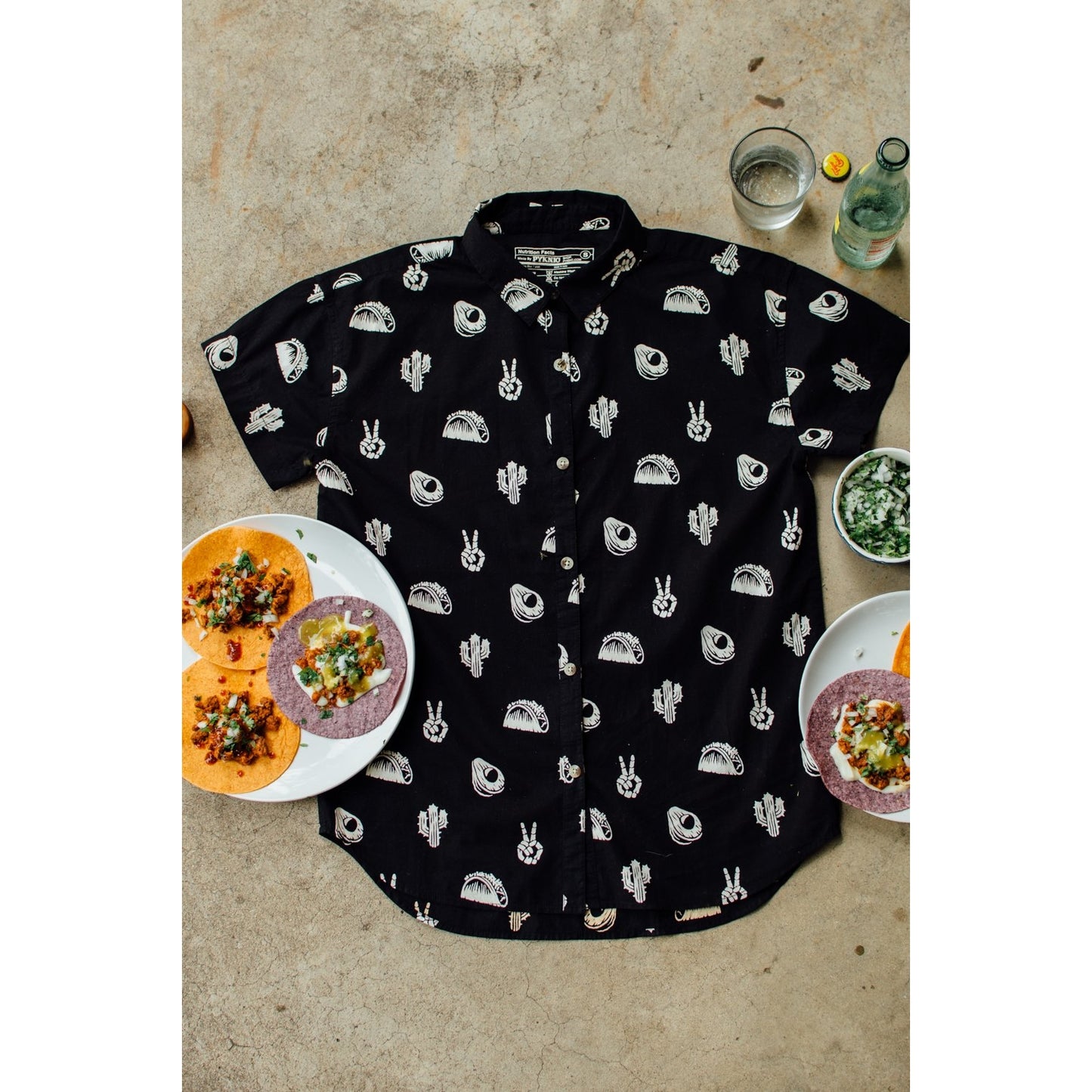 No Problemo Button-up Shirt - Unisex - Storm And Sky