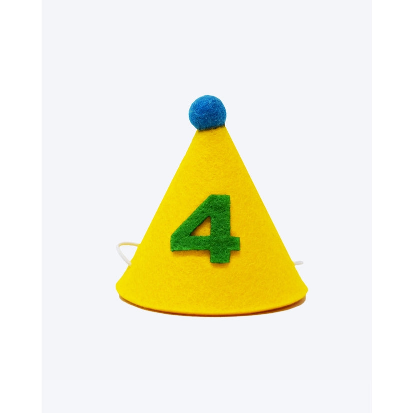 NUMBER PAWTY HAT (Choice of numbers 1-10) - Storm And Sky