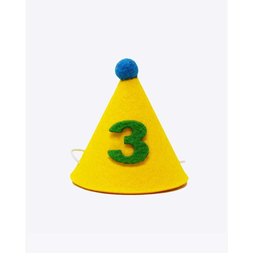 NUMBER PAWTY HAT (Choice of numbers 1-10) - Storm And Sky
