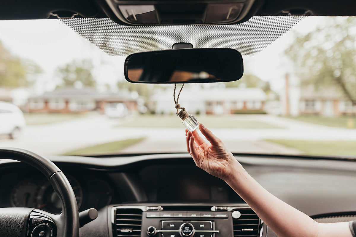Car Diffusers | Car Fresheners: Alpine Getaway - Storm and Sky Shoppe - Amber & Wood