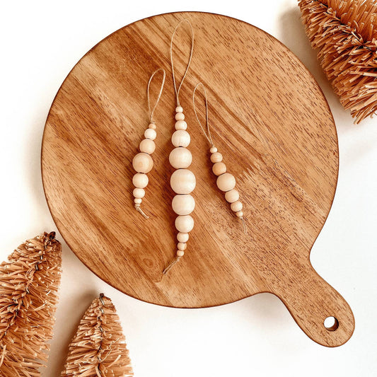 Wooden Icicle Christmas Tree Decor - Storm and Sky Shoppe