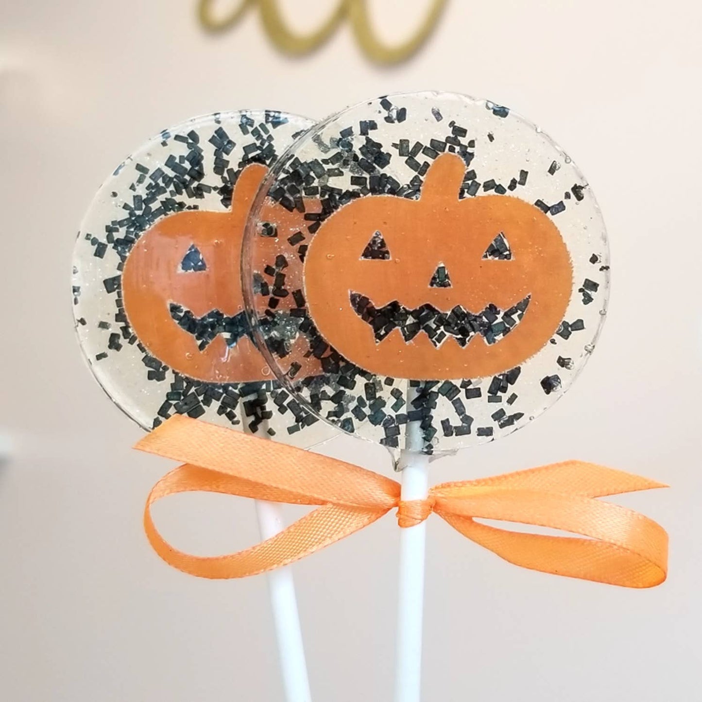 Jackolantern Pumpkin Lollipops, Mandarin Flavor, 10/Case - Storm and Sky Shoppe