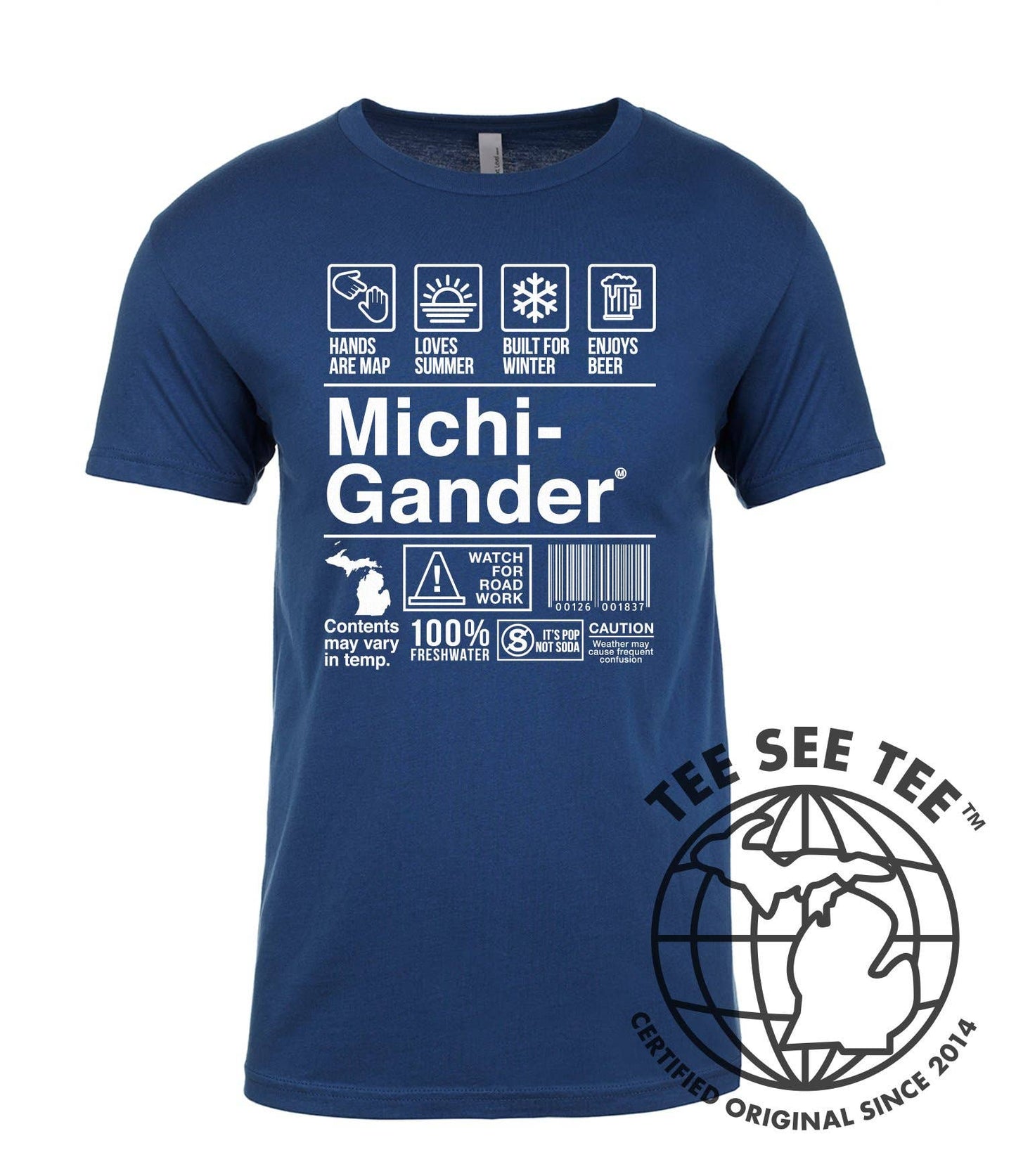 Michigander FYI Unisex T-Shirt | Tee See Tee Exclusive! - Storm And Sky