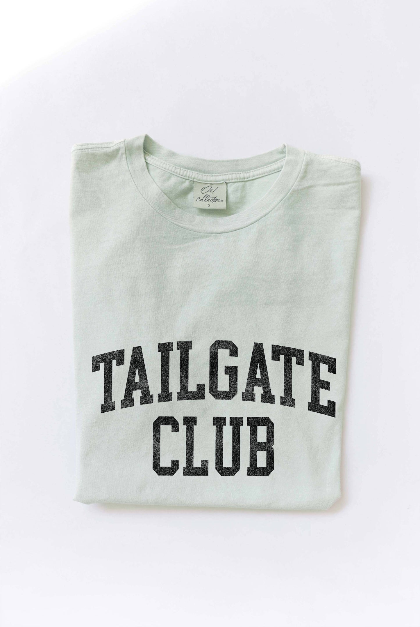 TAILGATE CLUB Mineral Washed Graphic Top - Storm And Sky