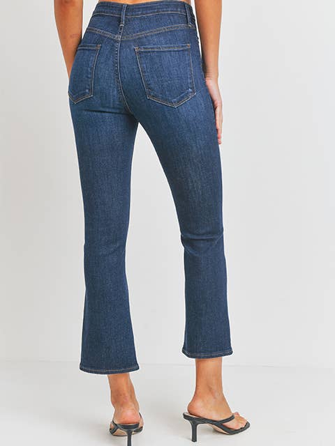 Dark Cropped Boot Jean - Storm and Sky Shoppe