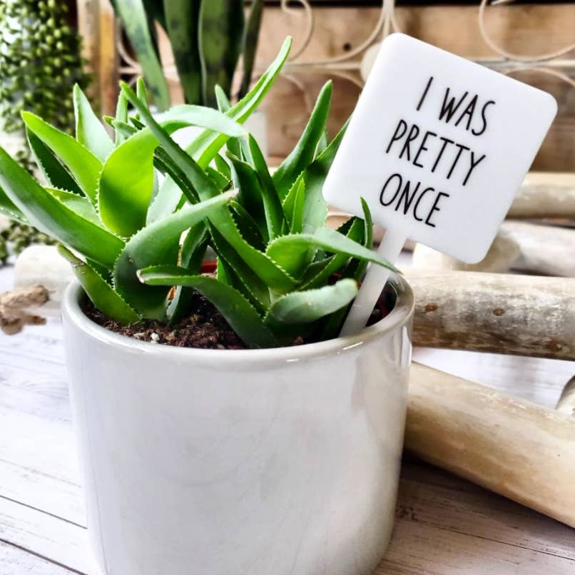 Snarky Plant Marker Stake - Storm and Sky Shoppe - Mad River