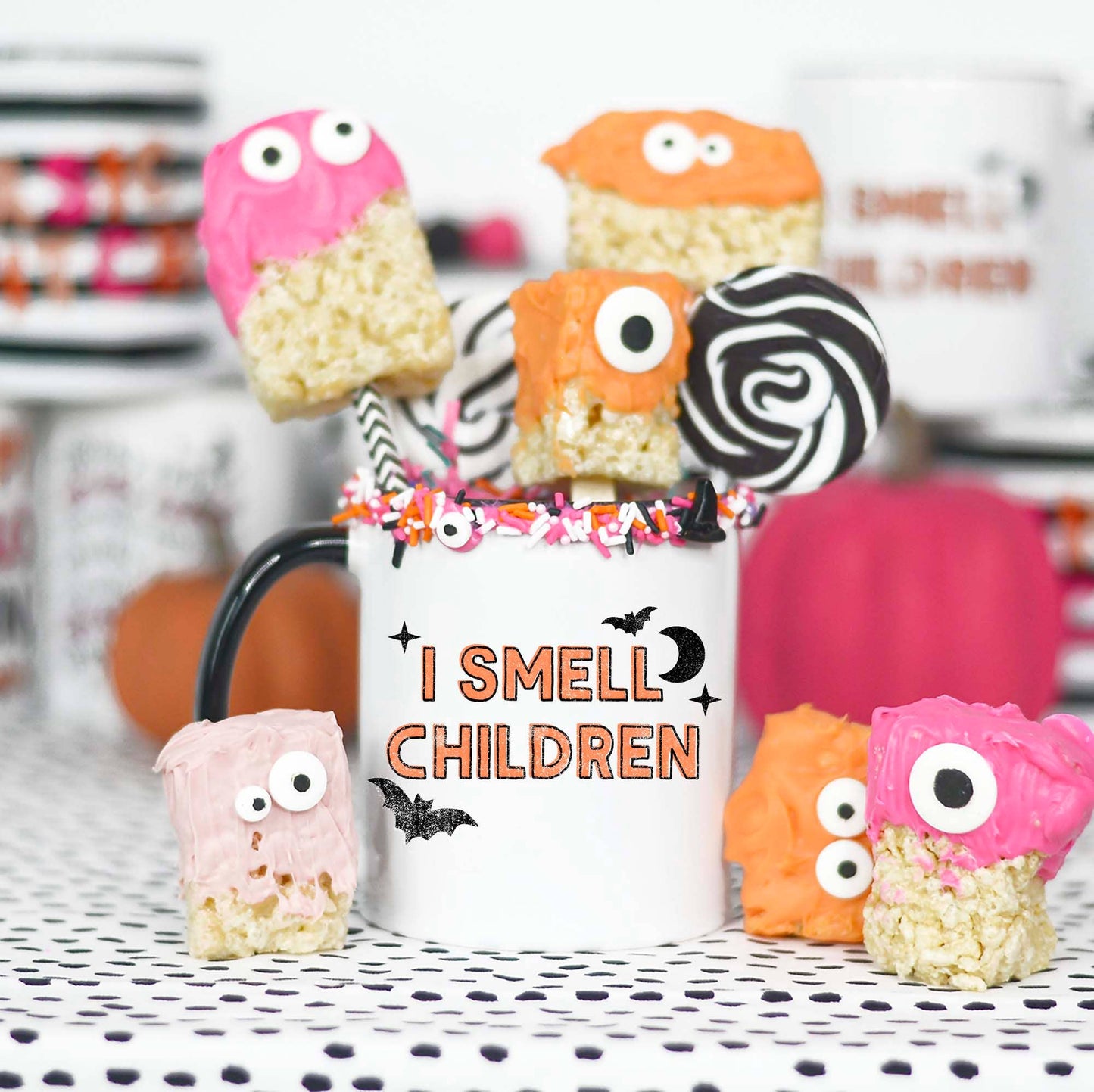 I Smell Children Funny Halloween Mug - Storm and Sky Shoppe - Mugsby