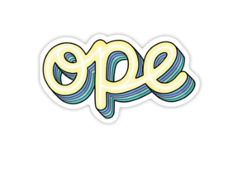 Ope - Midwest Sticker - Storm and Sky Shoppe