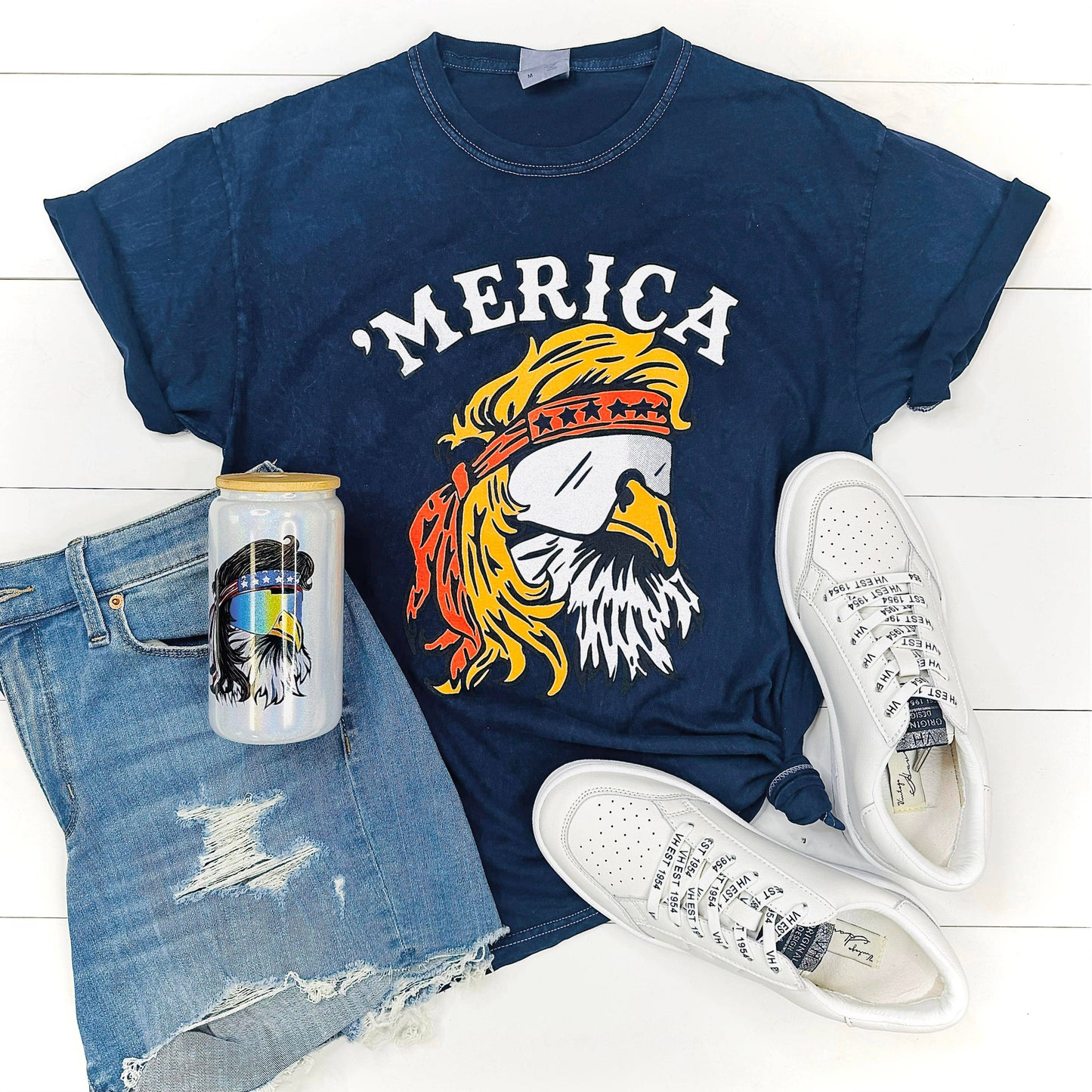 Merica Eagle Graphic Shirt - Storm and Sky Shoppe