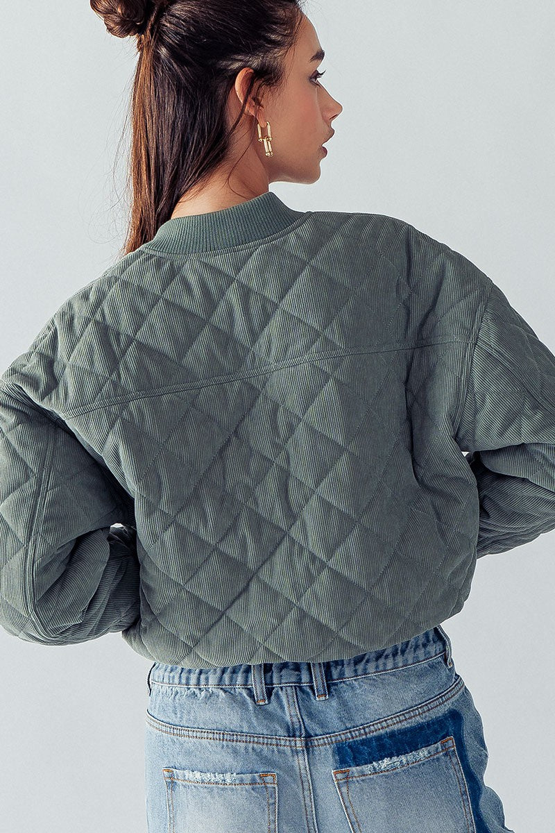 Bella Quilted Puff Jacket - Storm and Sky Shoppe