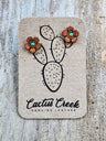 Western Rose Earrings