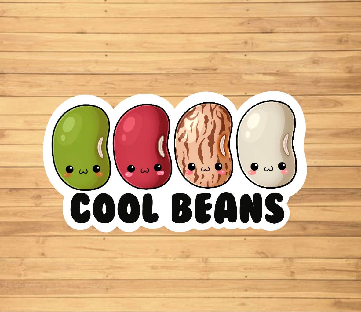 Cool Beans Sticker - Storm and Sky Shoppe