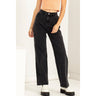 High-Waisted Wide-Cut Jeans