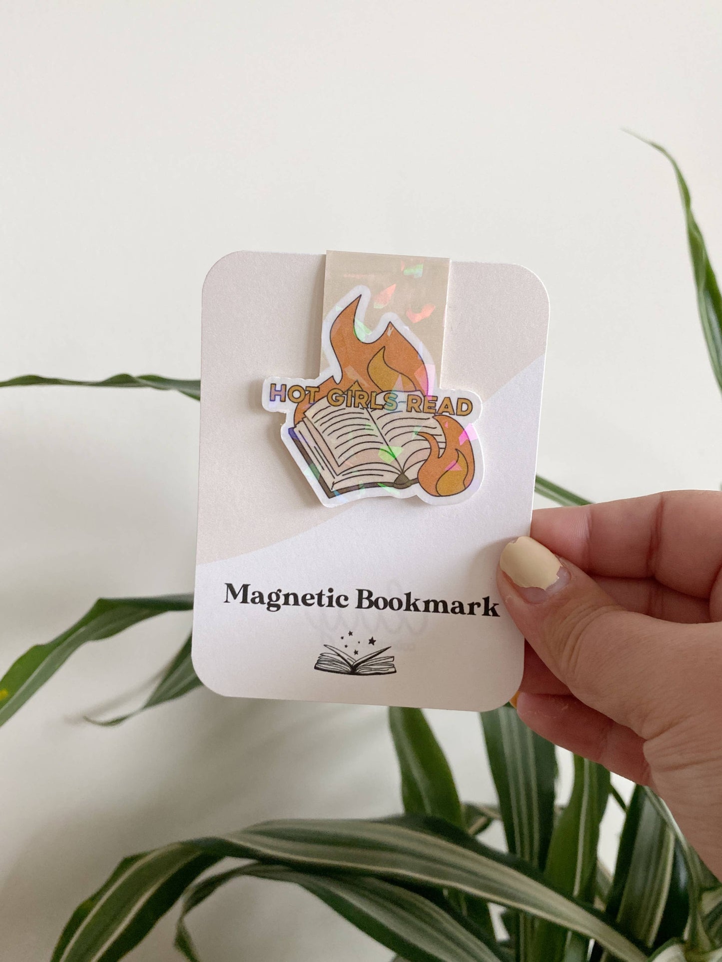Hot Girls Read  Magnetic Bookmark - Storm and Sky Shoppe