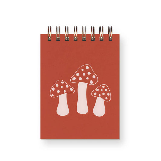 Mushroom Mini Jotter Notebook - Storm and Sky Shoppe