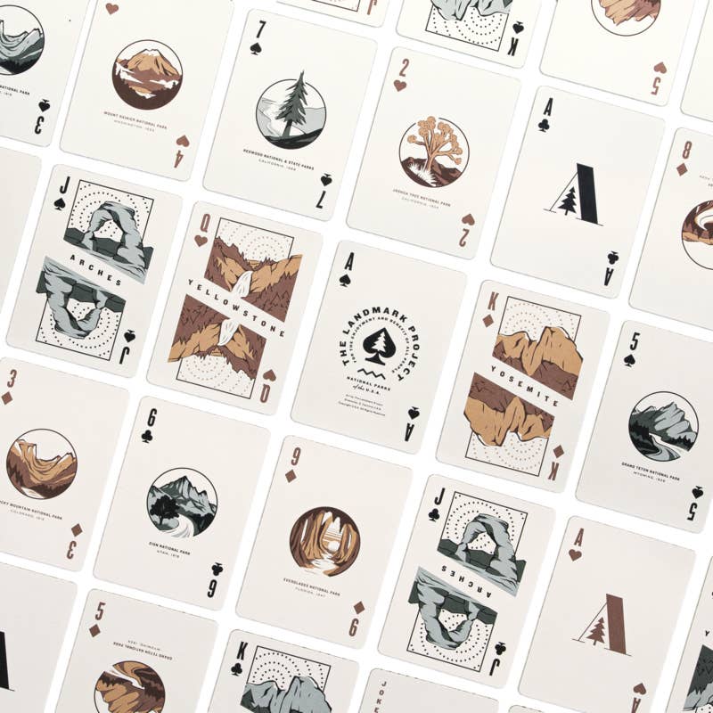 National Parks Playing Cards - Storm and Sky Shoppe - The Landmark Project