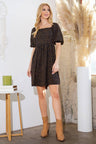 Spaghetti Tie Back Woven Dress