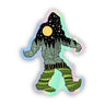 Holographic Big Foot Sticker