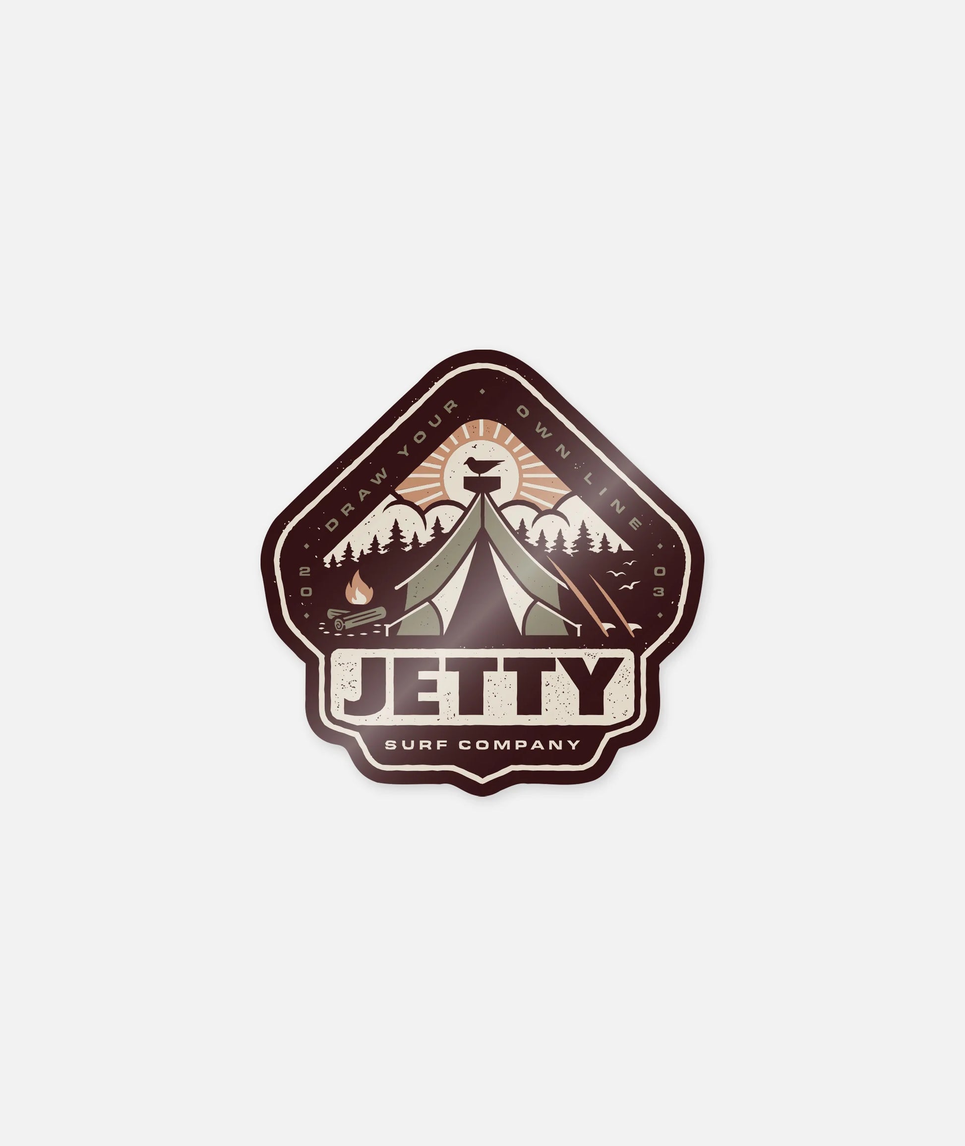 Camper Sticker - Storm and Sky Shoppe - Jetty