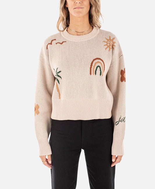 Crescent Jacquard Sweater - Storm and Sky Shoppe - Jetty