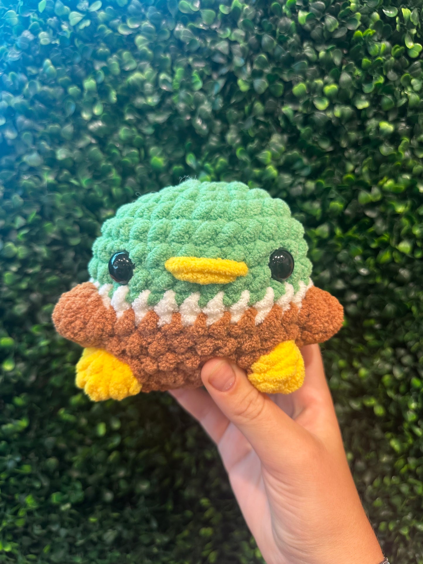 Crochet Mallard - Storm and Sky Shoppe