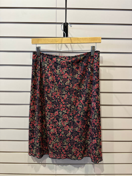 Vintage Midi Floral Skirt - Storm and Sky Shoppe