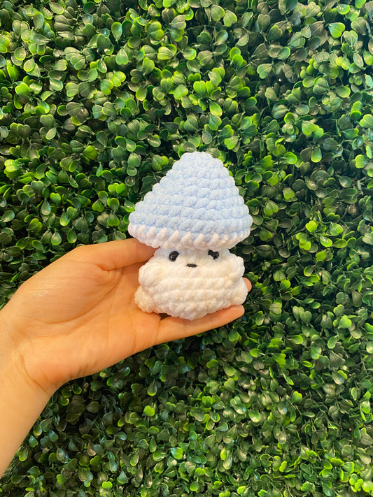 Mini Crochet Fidget Mushrooms