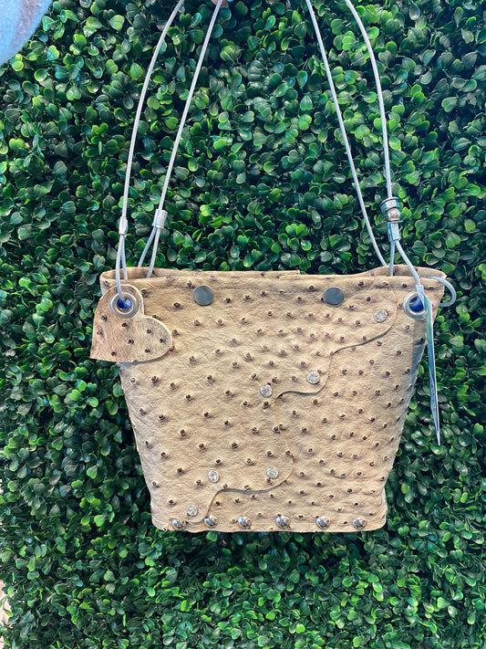 Gold Metallic Handbag - Storm and Sky Shoppe